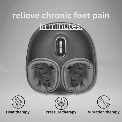 Ultimate Foot Relaxation – Deep Kneading, Heat & Air Compression Therapy!