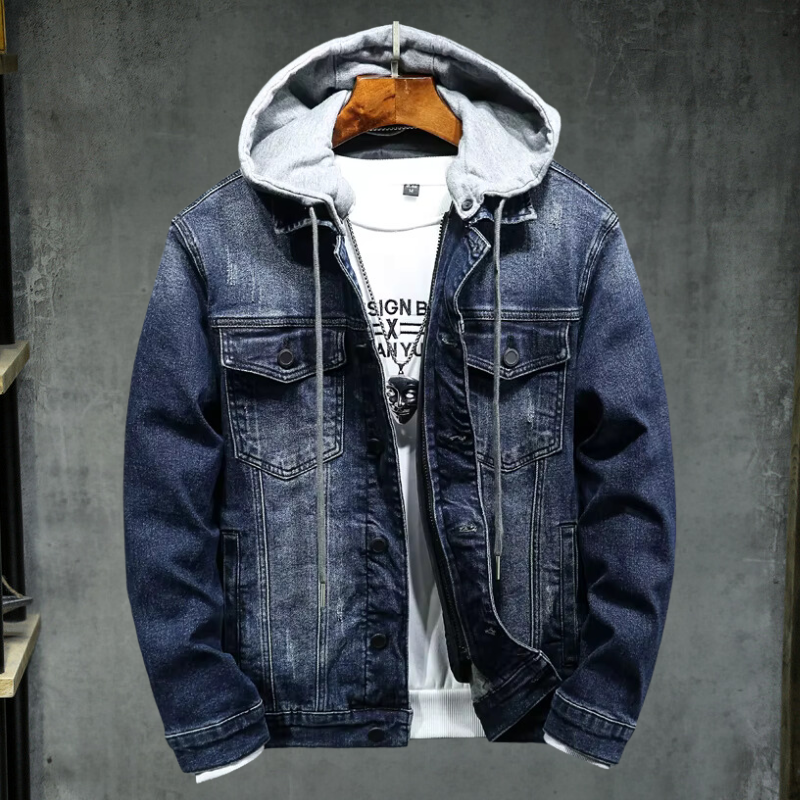 Knox Hooded Denim Jacket