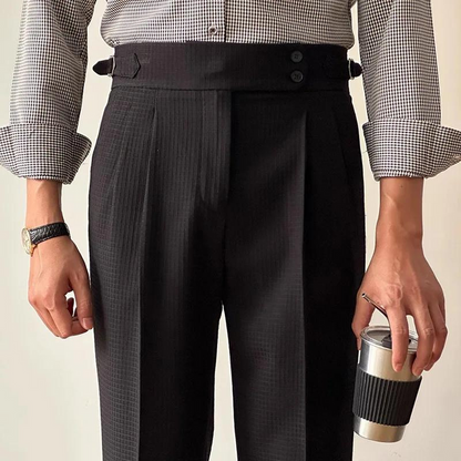 Savile Row Waffle Knit Slacks