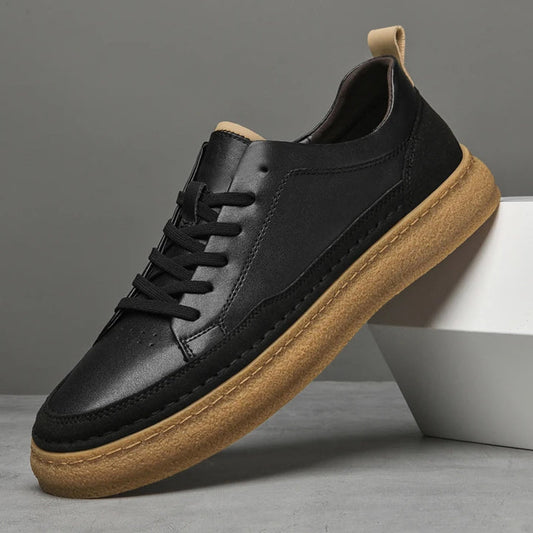 UrbanEdge Genuine Leather Sneakers