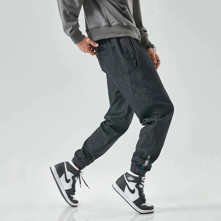 MetroEdge Denim Joggers